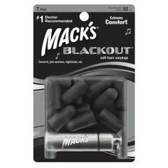 Hộp 7 Đôi Nút Bịt Tai Soft Foam Mack's - Giảm Tiếng Ồn Hiệu Quả Dành Cho Ngủ, Học Tập, Du Lịch, Sự Kiện Ồn Ào