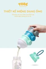 Hộp Chia Sữa 3 Tầng ToBé Ricard MS 3105 - Dung Tích 180g - Thiết Kế Thông Minh Cho Mẹ Và Bé - Lựa Chọn An Toàn Và Tiện Lợi