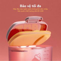 Hộp đựng sữa bột 2 lớp ToBé Adkins MS 3101 - Thiết kế thông minh, bảo quản an toàn, dung tích 300g, nắp chống ẩm cho bé yêu