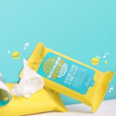 Khăn ướt tẩy trang Ariul Smooth & Pure 15 miếng - Dưỡng ẩm, làm sạch sâu lớp trang điểm & bụi bẩn, phù hợp mọi loại da