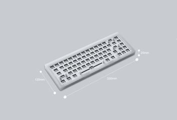 Bàn phím cơ Akko ACR67 67 phím RGB Hotswap Foam tiêu âm - Gasket Mount, kết nối USB Type-C, phụ kiện máy tính cao cấp