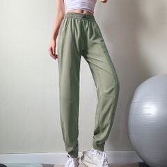 Quần Jogger Nữ Bo Ống Amin AM040 - Chất Liệu Polyester Cao Cấp, Dáng Thể Thao Năng Động, Phù Hợp Tập Gym, Yoga, Mặc Hàng Ngày
