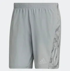 Quần shorts chạy bộ nam Adidas Tiger Camo Running Short HC0415 màu xám