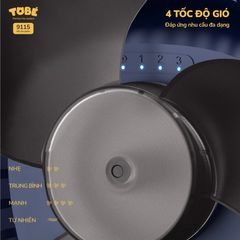Quạt Tích Điện Mini ToBé MS 9115 - Giải Pháp Đối Phó Nắng Nóng, Dung Lượng Pin 10.000mAh, Thiết Kế Gọn Nhẹ Cho Mọi Không Gian
