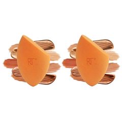 Bông mút trang điểm Real Techniques 2 Pack Miracle Complexion Sponges - Set 2 bông mút cao cấp, mềm mịn cho lớp nền hoàn hảo