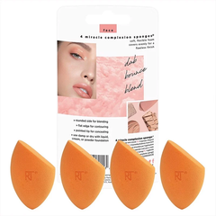 Bộ 4 bông mút trang điểm Real Techniques Miracle Complexion Sponges - Tiện lợi cho tán kem nền và che khuyết điểm mịn màng, tự nhiên
