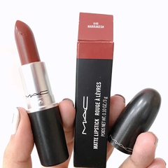 Son Mac Matte Marrakesh 646 Đỏ Nâu - Màu Son Lì Quyến Rũ, Chất Son Mềm Mại, Độ Bám Màu Tốt, Phù Hợp Với Mọi Tông Da