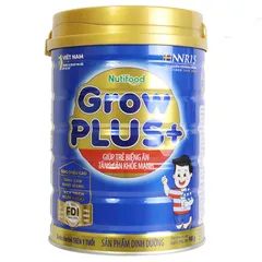 Sữa bột Nuti Grow Plus+ xanh cho trẻ biếng ăn