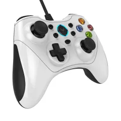 Tay Cầm Chơi Game Có Dây Rapoo V600 - Thiết Kế Ergonomic, Hỗ Trợ Chơi Game Trên PC, Dễ Dàng Kết Nối USB, Nút Bấm Nhạy.