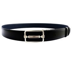 Thắt lưng nam Bally Men's Steff Reversible Grained Leather Belt