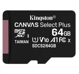 Thẻ Nhớ microSD Kingston Canvas Select Plus SDCS2 16GB/32GB/64GB Tốc Độ 100Mb/s - Lưu Trữ Ảnh Video Full HD, Hỗ Trợ Android