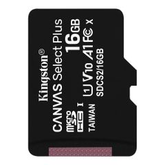 Thẻ Nhớ microSD Kingston Canvas Select Plus SDCS2 16GB/32GB/64GB Tốc Độ 100Mb/s - Lưu Trữ Ảnh Video Full HD, Hỗ Trợ Android