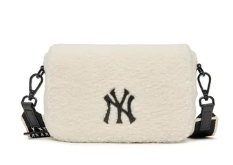 Túi xách MLB Basic Small Logo Fleece Hoodie Bag New York Yankees 3ACRS1126-50CRS