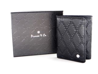 Ví da Picasso And Co Leather Wallet Black