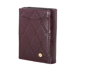 Ví da unisex Picasso And Co Leather Wallet Burgundy