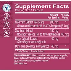 (Hàng nhập khẩu) Viên uống hỗ trợ cân bằng nội tiết tố nữ The Vitamin Shoppe Phytoestrogen Complex