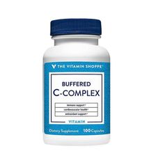 Viên Uống Tăng Sức Đề Kháng The Vitamin Shoppe Buffered C-Complex 100 Viên - Hỗ Trợ Vitamin C và Canxi, Chống Oxy Hóa Tối Ưu