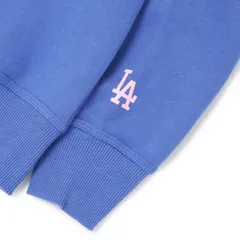 Áo nỉ MLB Like Cartoon Brushed Mega Over Fit LA Dodgers 3AMTL0426-07BLS