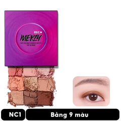 Bảng phấn Merzy Bite The Beat - Đa Năng Chuyên Dùng Phấn Mắt, Phấn Má, Tạo Khối, Màu Sắc Hài Hòa, Tiết Kiệm Thời Gian Trang Điểm