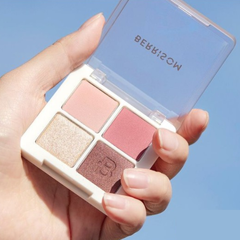 Bảng Phấn Mắt 4 Ô Berrisom Real Me Eye Palette - Phấn Mịn Dễ Tán, Màu Sắc Đa Dạng, Trang Điểm Mắt Quyến Rũ Suốt Ngày