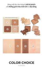 Bảng Phấn Mắt 4 Ô Merzy The Heritage Shadow Palette - Phấn Trang Điểm Hiện Đại Bí Quyết Làm Đẹp Chân Thật Thời Thượng