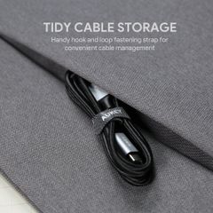 Cáp Sạc Nhanh AUKEY CB-CD3 USB 3.0 Sang USB-C 5Gbps - Dây Nylon 2m Chống Đứt, Chuyên Dùng Cho Điện Thoại và Máy Tính Bảng