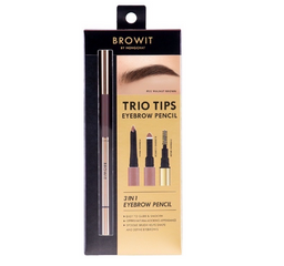 Chì kẻ mày 3 in 1 Browit By Nongchat Trio Tips Eyebrow Pencil