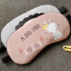Combo 2 Miếng Bịt Mắt Ngủ Cotton Mềm Kèm Gel Lạnh Chống Mỏi - Đồ Dùng Cắm Trại & Du Lịch Thoải Mái