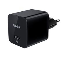 Củ Sạc Nhanh Aukey PA-Y20S Power Delivery 20W - Thiết Kế Nhỏ Gọn, Hiệu Suất Cao, Tương Thích Tất Cả Thiết Bị USB-C