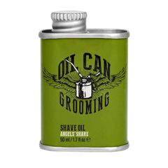 Dầu Cạo Râu Oil Can Grooming Angels' Share 50ml - Kem Cạo Râu Thiên Nhiên Giúp Làm Dịu Da và Thao Tác Cạo Mượt Mà