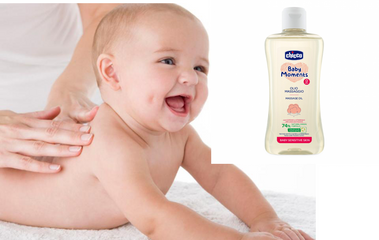 Dầu Massage Chiết Xuất Hạt Bông Chicco 200ml - Dưỡng Ẩm Da Bé Từ Sơ Sinh, Chống Khô Nẻ, Chứa Vitamin E và Omega 3, Omega 6