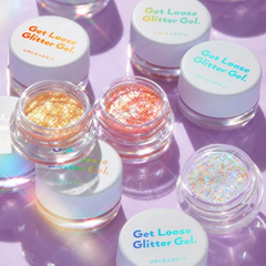 Gel nhũ mắt Unleashia Get Loose Glitter Gel 7g - Độ bám màu cao, dễ tán, bắt sáng, nhiều màu sắc - Trang điểm mắt lung linh, thú vị