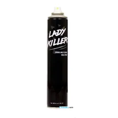 Gôm Xịt Tóc Nam Lady Killer - Giữ Nếp Tóc Mạnh Mẽ, Tạo Kiểu Nhanh Chóng, Dung Tích 360ml, Dưỡng Tóc Chắc Khỏe, Hương Nam Tính Sảng Khoái