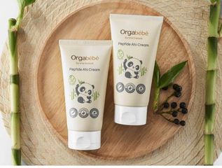 Kem Dưỡng Ẩm Orgabebe Peptide Ato Cream - Hỗ Trợ Giảm Hăm Tã An Toàn cho Trẻ Sơ Sinh và Phụ Nữ Mang Thai, Chứng Nhận Organic 100%