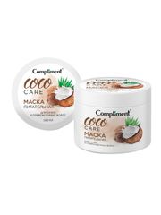 Kem ủ tóc Compliment Coco 500ml - Dưỡng ẩm và phục hồi tóc hư tổn từ dầu dừa, làm mềm mượt và bóng khỏe.