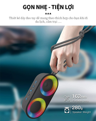 Loa Bluetooth Mini Cầm Tay Best Sound BD-K212 Đa Năng - Âm Thanh Sống Động, Kết Nối Bluetooth 5.0, Thiết Kế Chống Nước, Chơi Nhạc Liên Tục 5 Giờ