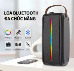 Loa Bluetooth Mini Best Sound BD-87A - Âm Thanh Super Bass Chất Lượng, Thiết Kế Thời Trang, Kết Nối Bluetooth 5.0, Hát Karaoke Tiện Dụng