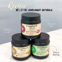 Mặt Nạ Ủ Tóc Compliment Naturalis - Dưỡng Tóc Bồng Bềnh, Giảm Gãy Rụng, Kích Thích Mọc Tóc 500ml