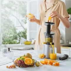 Máy Ép Chậm Olivo SJ210 - Ép Kiệt Bã 97% Với Công Suất 200W, Tốc Độ 40 Vòng/Phút, Lưới Lọc Tiện Lợi для Rau Củ, Trái Cây