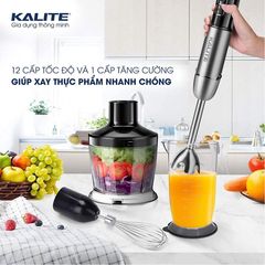 Máy Xay Sinh Tố Cầm Tay Kalite KEB4111 - Công Suất 400W, Xay Đa Năng Chuyên Dụng Cho Nhà Bếp, Tiết Kiệm Thời Gian Nấu Nướng