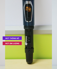 Micro không dây Best Sound U-WR09 - Âm thanh thanh thoát, lọc tạp âm hiệu quả cho loa kéo và âm ly - Sản phẩm cao cấp chính hãng