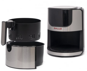 Nồi Chiên Không Dầu Điện Tử Galuz HL-995 Màn Hình Cảm Biến - Dung Tích 5,2L, Công Suất 1700W, Vỏ Thép Chống Dính Sang Trọng