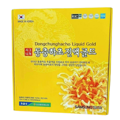 Nước Đông Trùng Hạ Thảo Samsung Dongchunghacho Liquid Gold - Hỗ Trợ Tăng Cường Đề Kháng, Giảm Mệt Mỏi và Bồi Bổ Sức Khỏe 70ml