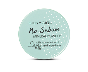 Phấn Phủ Kiềm Dầu Dạng Bột Silkygirl No Sebum Mineral Powder - Che Phủ Dầu Nhờn, Phấn Siêu Mịn, Dễ Dàng Dùng, Cho Da Dầu