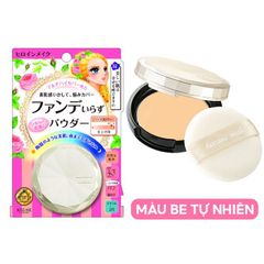 Phấn Phủ Kiềm Dầu Dạng Nén Kissme Heroine Make Long Stay Powder - Chống Nắng SPF 22, Kiểm Soát Nhờn Tốt, Làn Da Mịn Màng