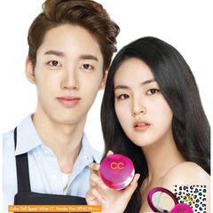 Phấn Phủ Kiềm Dầu Cathy Doll CC SPF 40 PA+++ - Che Khuyết Điểm, Kiểm Soát Dầu Tốt, Phù Hợp Mọi Loại Da