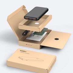 Pin Sạc Dự Phòng Aukey PB-N73S 10000mAh PD 18W - Sạc Nhanh Dành Cho iPhone 13ProMax, Thiết Kế Gọn Nhẹ, Tương Thích Nhiều Thiết Bị