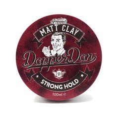 Sáp Vuốt Tóc Nam Dapper Dan Matt Clay 100ml - Khả Năng Giữ Nếp Mạnh, Dưỡng Tóc Mềm Mại, Không Bóng, Tạo Kiểu Dễ Dàng