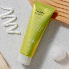 Sữa Rửa Mặt The Plant Base Nature Solution 120ml - Foam Làm Sạch Da Tự Nhiên, Hỗ Trợ Ngăn Ngừa Mụn, Phù Hợp Da Nhạy Cảm