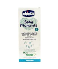 Sữa Tắm Gội Chiết Xuất Yến Mạch 0M+ Chicco 500ml - Dưỡng Da, Chăm Sóc Tóc Cho Trẻ Sơ Sinh, Không Cay Mắt, An Toàn, Tiện Lợi